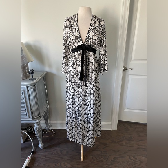 KATE SPADE DREAM A LITTLE DREAM LOUNGING MAXI DRESS - Picture 3 of 11